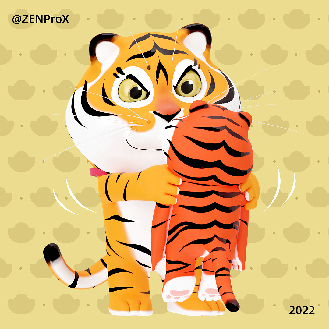 财神虎红包表情（图ZMjg2MDY5OTA0） - 网络表情 - 站酷设计师ZENProX原创素材 - 站酷ZCOOL