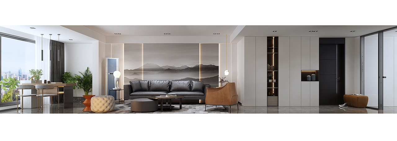 一大波的现代风格长图鉴赏...2019上半年作品