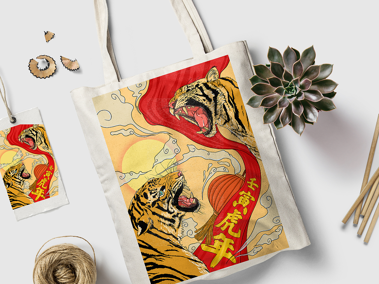 ZEEB｜2022虎年插画海报（图ZMjg1NDY4MzQ4） - 商业插画 - 站酷设计师_zeeb_原创素材 - 站酷ZCOOL