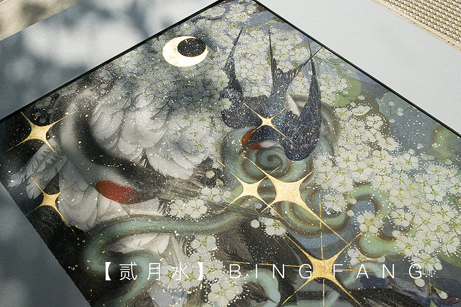 仙鹤星星珍珠梅