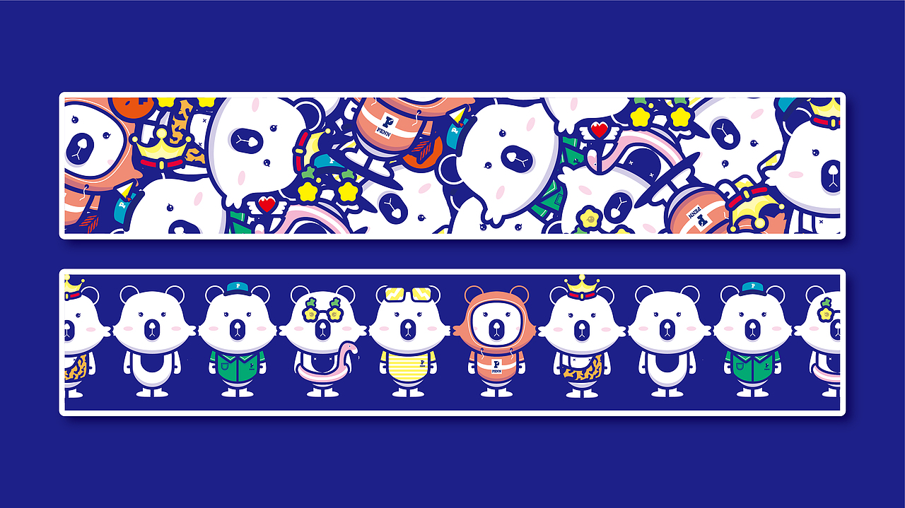 "PENN"IP设计（图ZMTYxNzcwMzcy） - 商业插画 - 站酷设计师沈奕霖原创素材 - 站酷ZCOOL