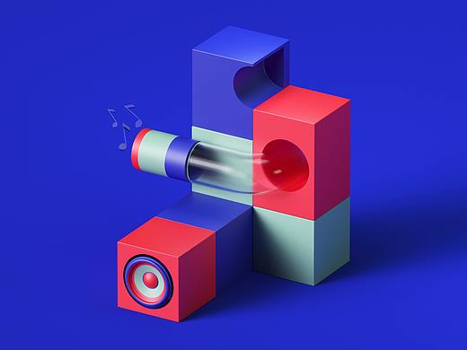 C4D练习作品（个人主页-ZNDgyODI3MzY=） - 建筑/空间 - 站酷设计师左木_design原创素材 - 站酷ZCOOL