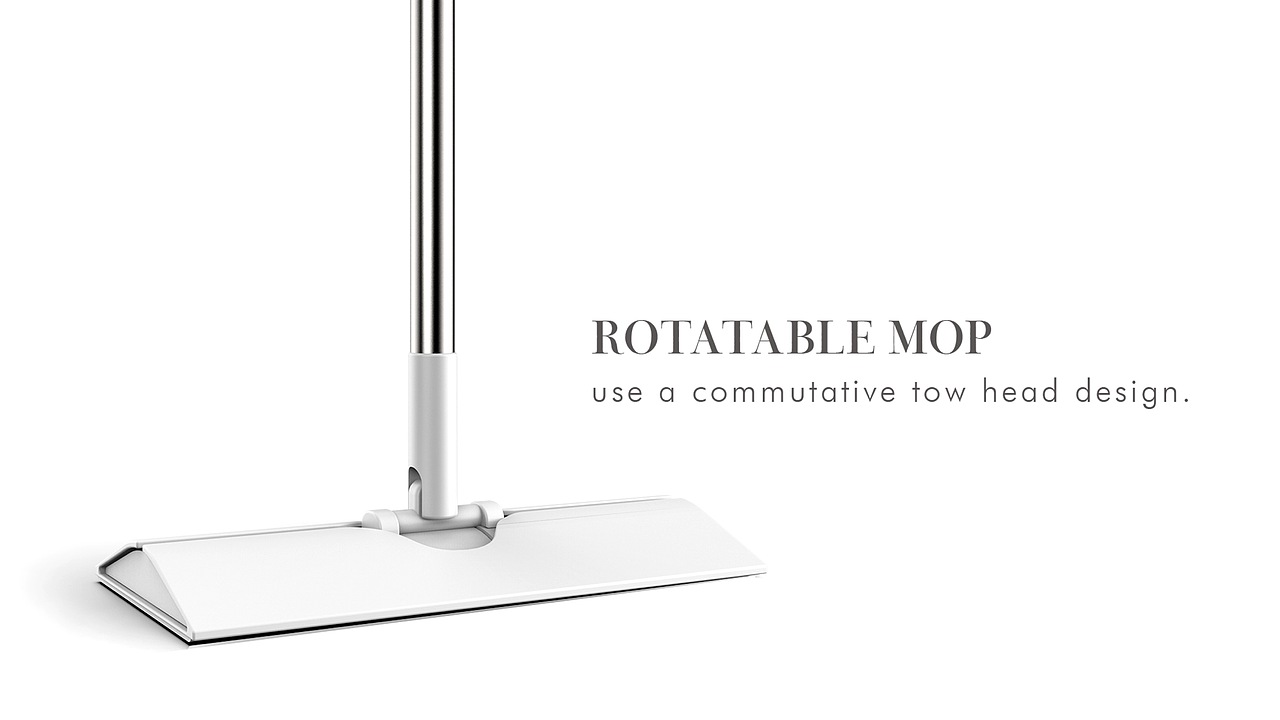 产品渲染|ROTATABLE MOP 地板拖（图ZMTQyNDY5NDQ0） - 生活用品 - 站酷设计师XRHEA1原创素材 - 站酷ZCOOL