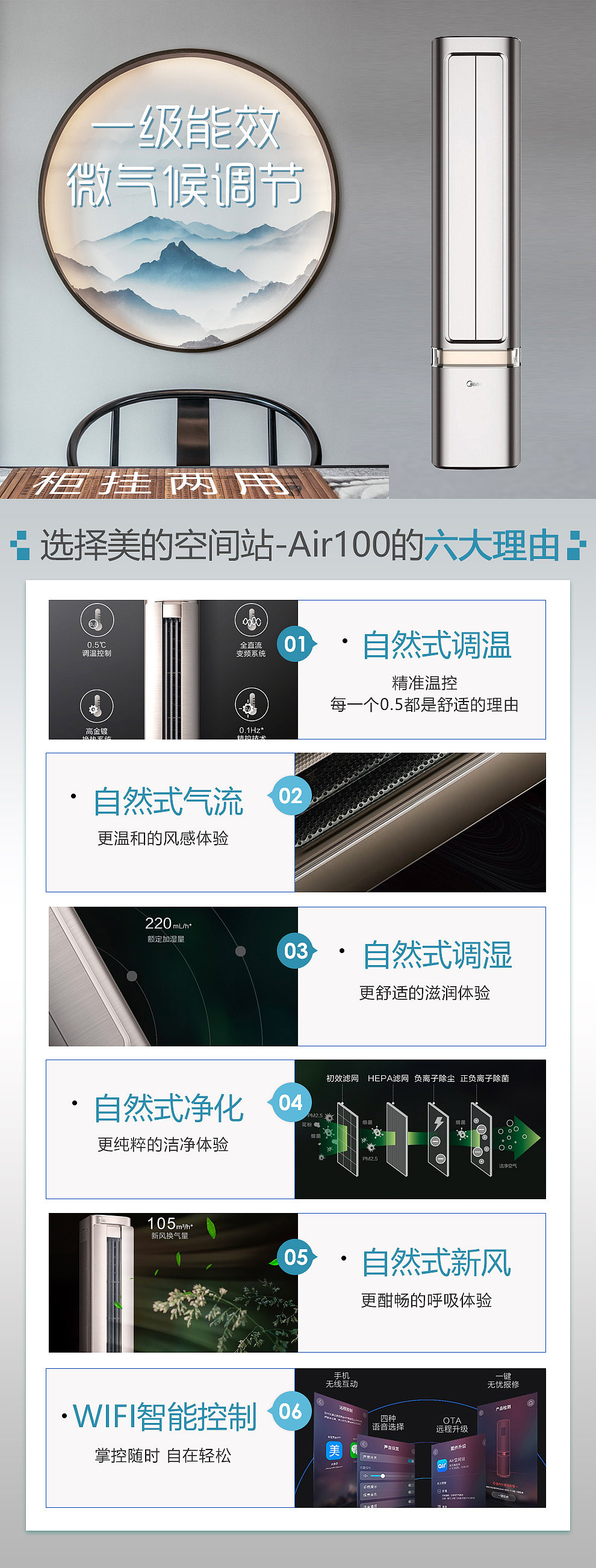 空调海报 卖点详情（图ZMTcwMDY5MzY0） - 电商 - 站酷设计师傲娇敏児原创素材 - 站酷ZCOOL