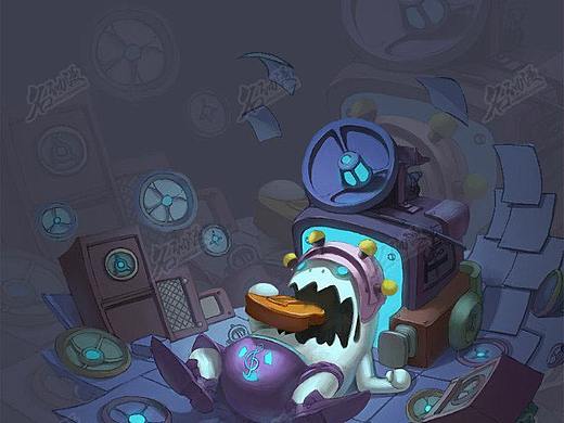 大嘴贪吃小怪物