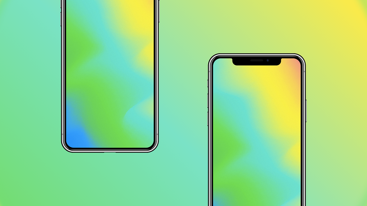 iPhone X 系统壁纸小练习