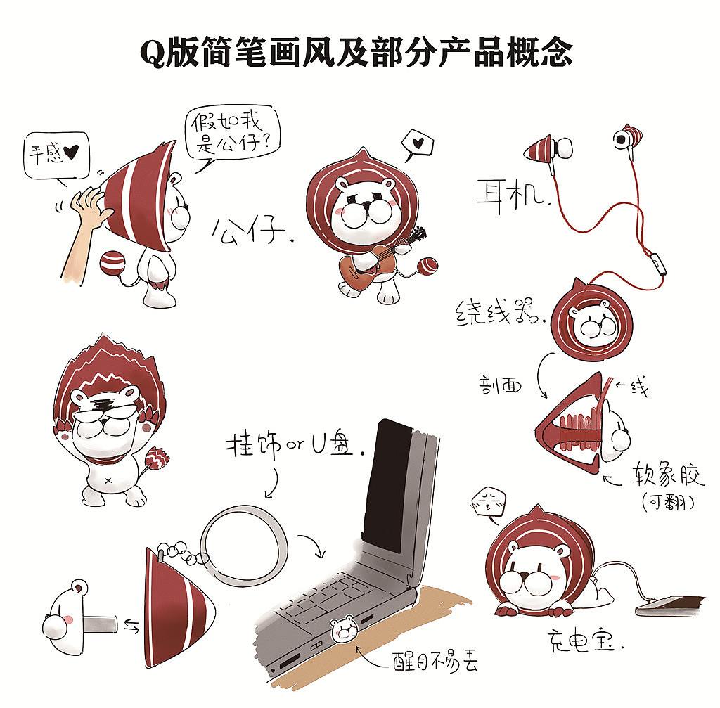 我的网易云音乐吉祥物征集赛作品⊙ω⊙求支持～（图ZNDU3NjUyNDg=） - 图案 - 站酷设计师潘龙龙RON原创素材 - 站酷ZCOOL