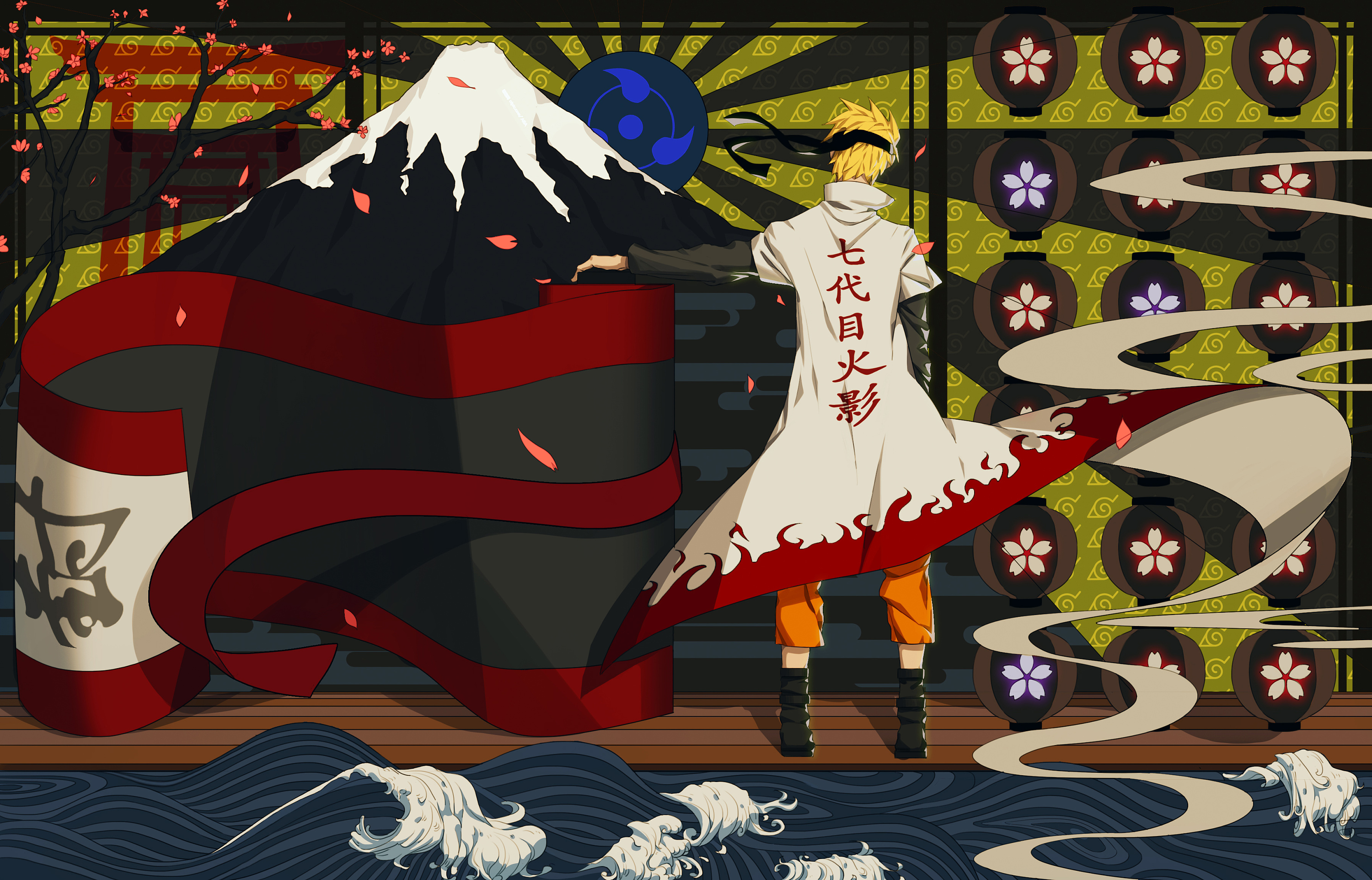 鸣人|插画|新锐潮流插画|线描丨 - 原创作品 - 站酷 (zcool)