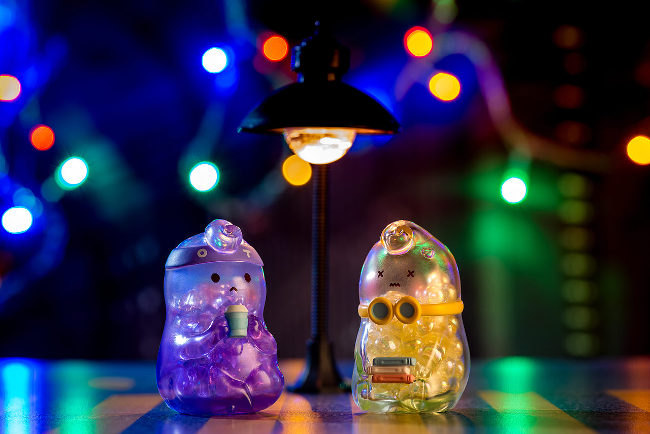 simontoys mukamuka隐形透明守护天使都市治愈盲盒摆件