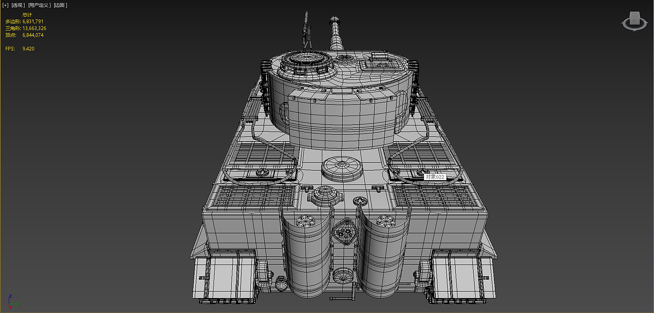 虎式坦克建模練習(xí)（圖ZMjEwMjQzNDY4） - 機械/交通 - 站酷設(shè)計師牧之悠原創(chuàng)素材 - 站酷ZCOOL