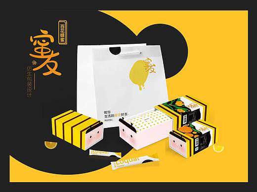 包装设计|蜂蜜仿生设计