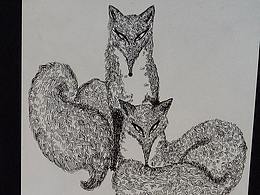 二维构成与黑白装饰画