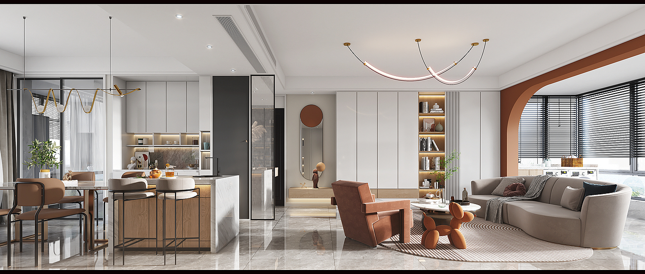 现代法式作品一套