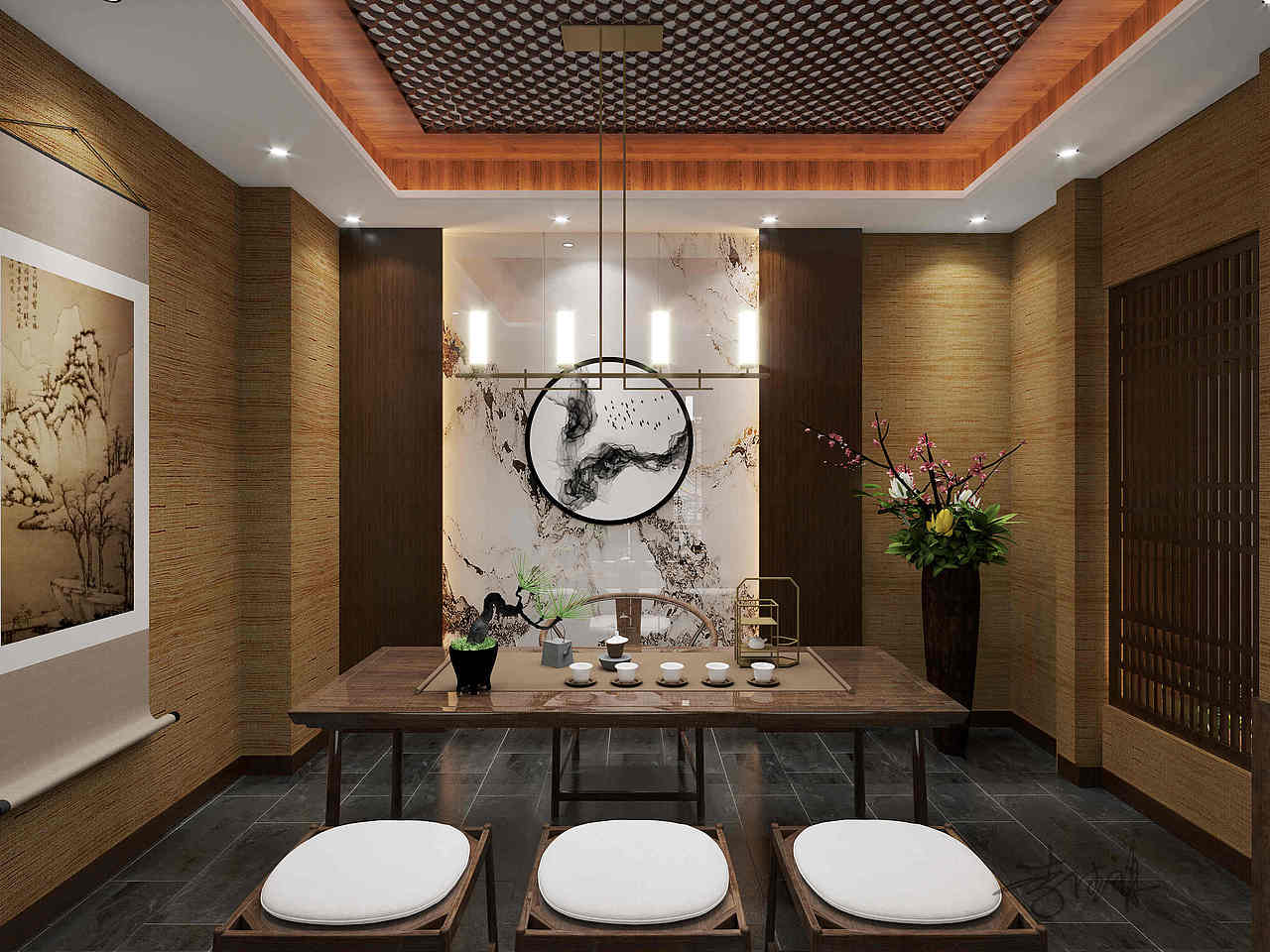 工装——中式茶馆