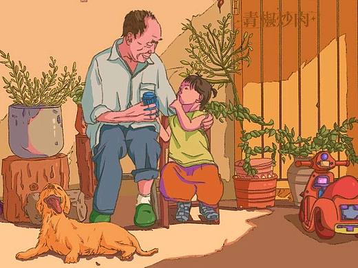 我用procreate捕捉到黄昏的颜色