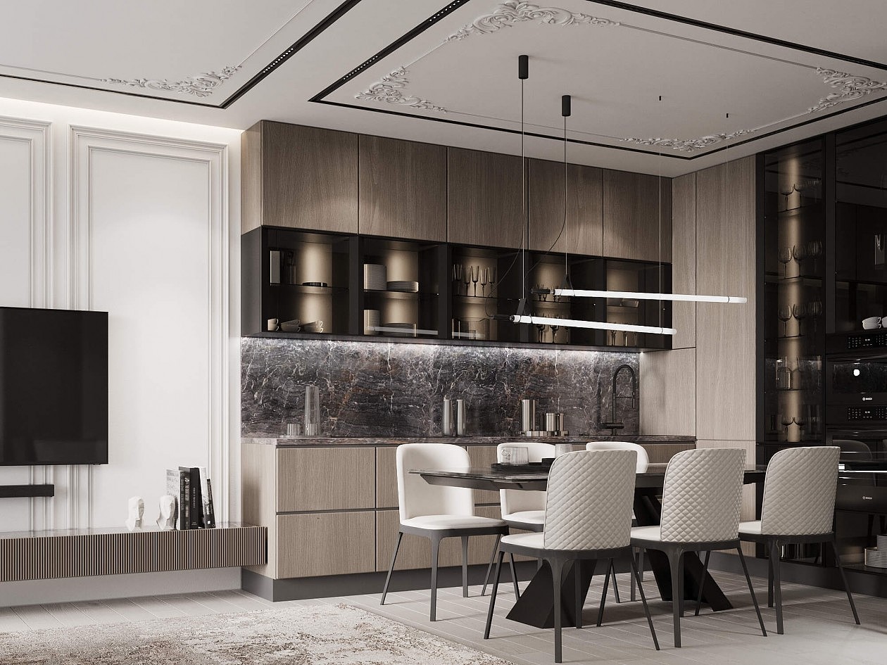 高级灰色系公寓设计 至素至简,气质非凡