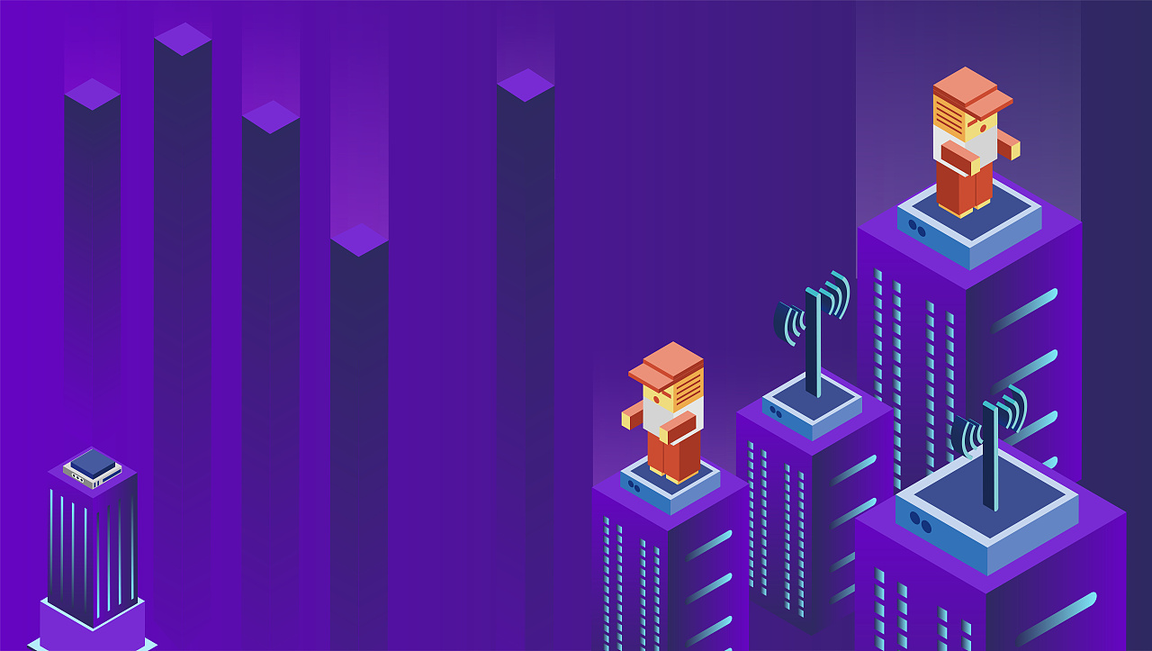 2.5d科技感插画|插画|商业插画|路还长cl - 原创作品 - 站酷 (zcool)