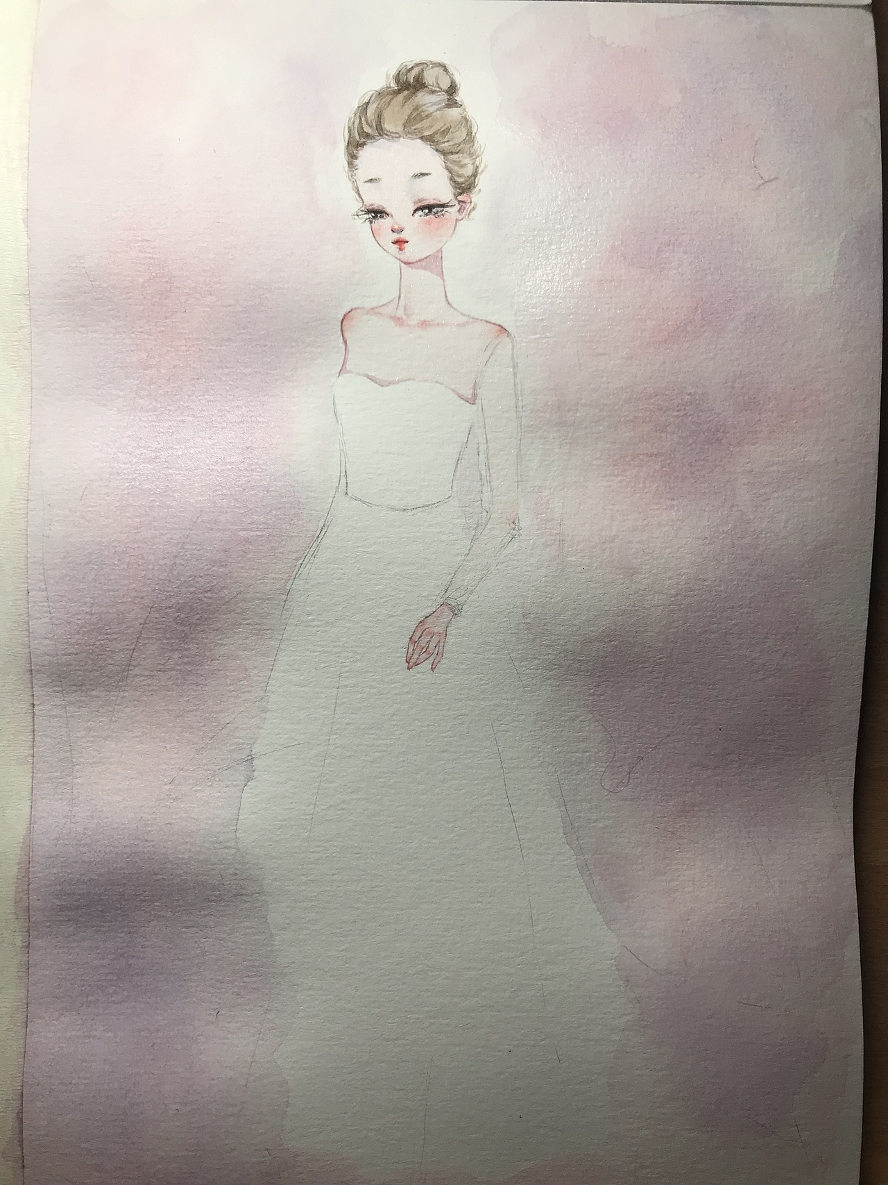 背景被妥妥的毁掉了,全靠滤镜了