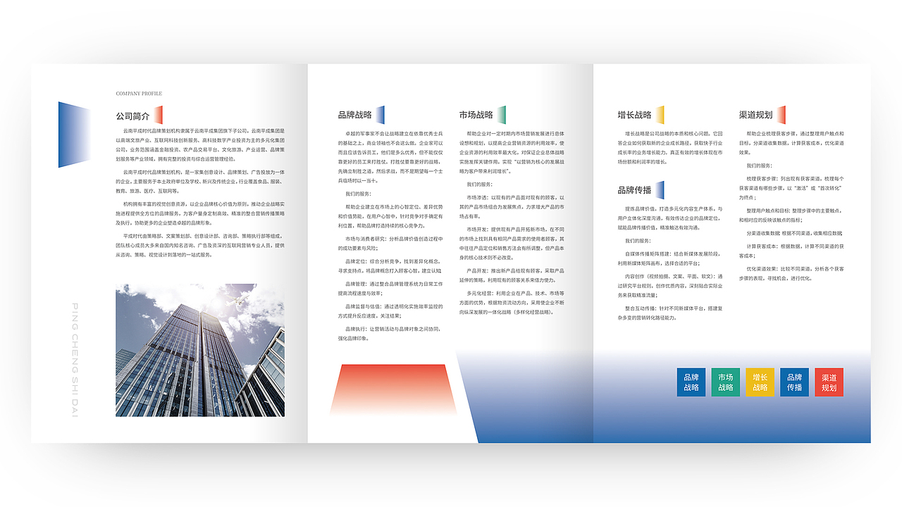 标志+画册+折页