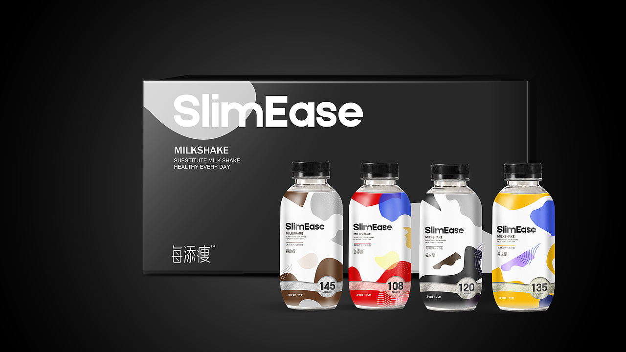 每添瘦代餐奶昔包装设计（图ZMjYzNTAxNDAw） - 包装 - 站酷设计师虎派品牌策划原创素材 - 站酷ZCOOL