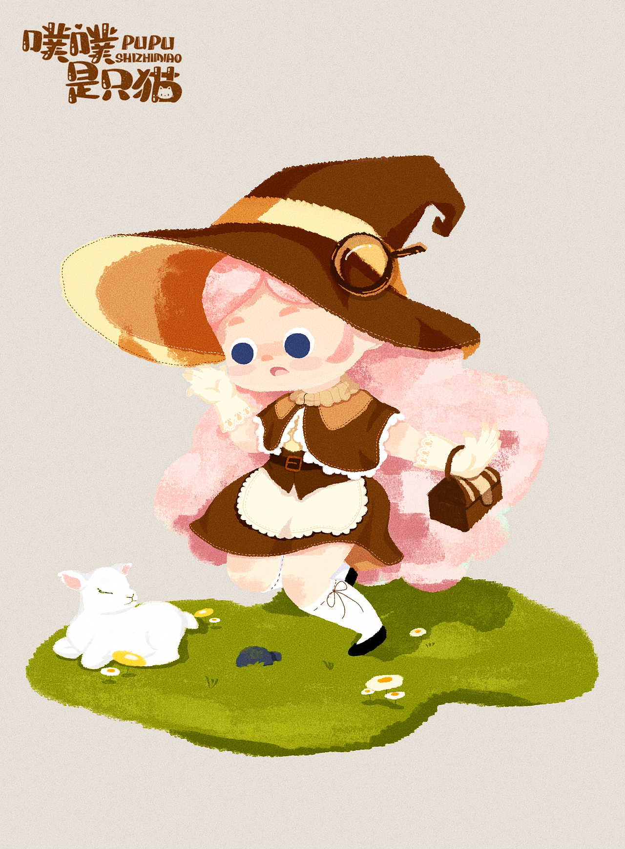 小棉花的世界冒险（图ZMjc3MzQ1Nzgw） - 儿童插画 - 站酷设计师幻肢美少女原创素材 - 站酷ZCOOL