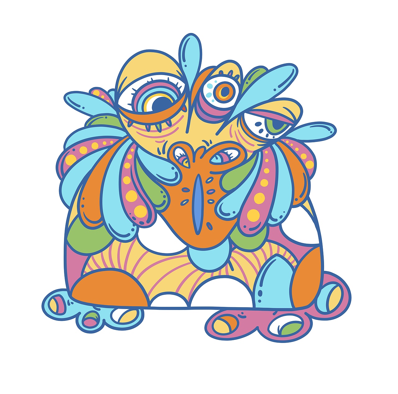 抽象绘画-一周作品总结