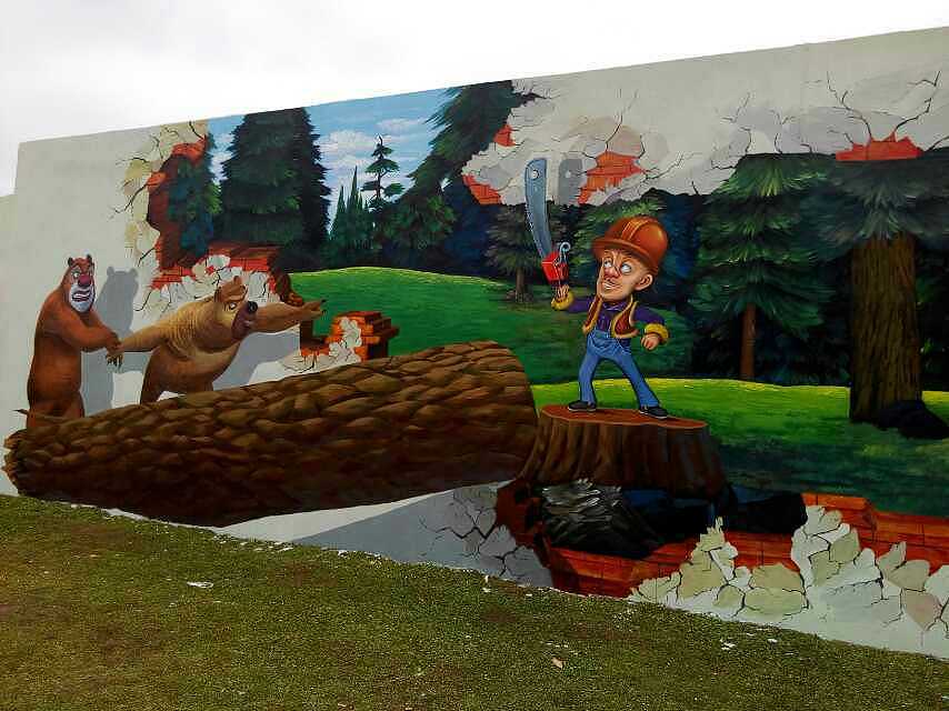 云南锦泰彩绘——云南3D彩绘制作公司云南昆明3d墙绘地画3的壁画——锦泰彩绘（图ZNTI0ODE1NDQ=） - 其他手工艺 - 站酷设计师云南锦泰彩绘原创素材 - 站酷ZCOOL