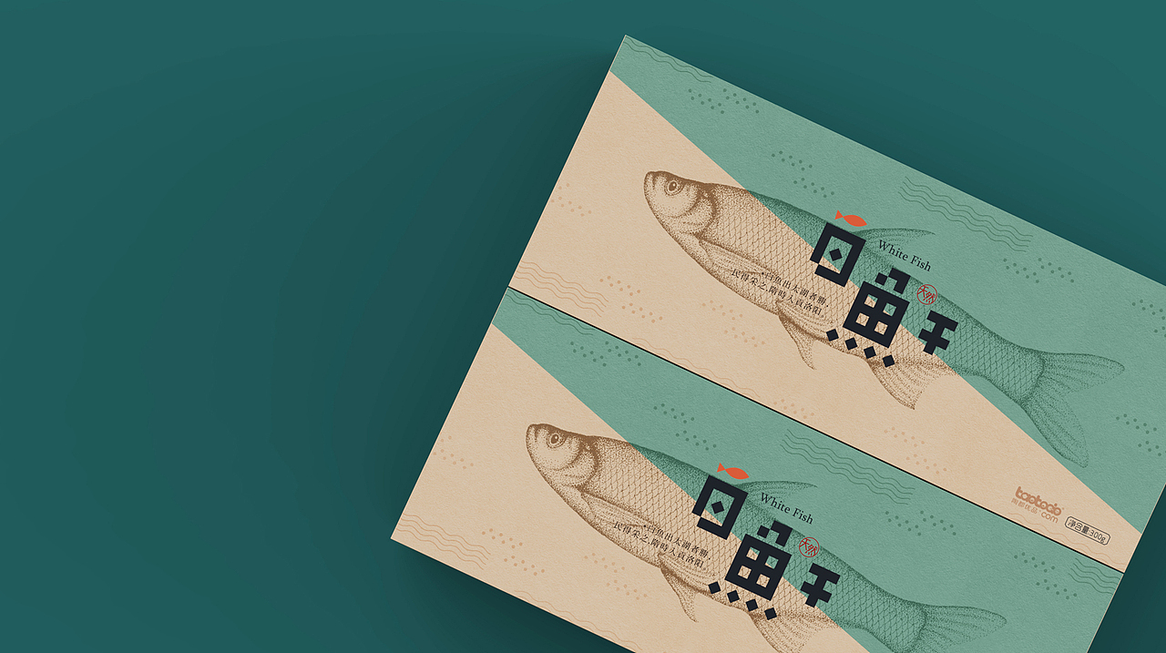 太湖三白丨鱼干包装设计