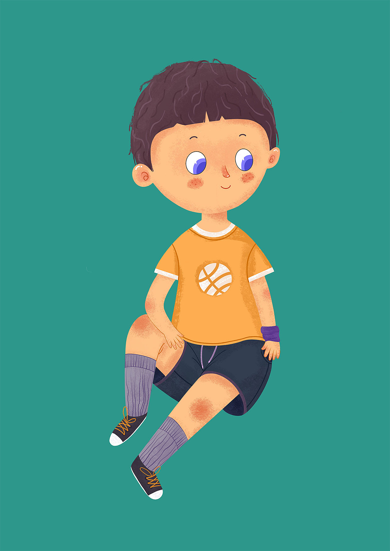 人物插画-小男孩（图ZMjIxNTcxNjA0） - 儿童插画 - 站酷设计师甜甜圈1992753014原创素材 - 站酷ZCOOL
