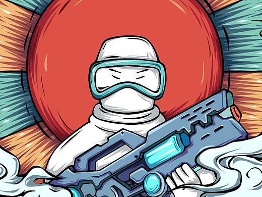 国潮（个人主页-ZNTIzMzA5MzY=） - 商业插画 - 站酷设计师上官青狗原创素材 - 站酷ZCOOL