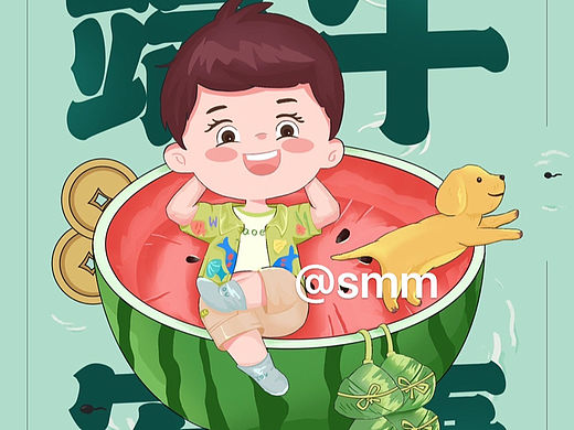 送给宝贝（个人主页-ZNTg5NjM3NjQ=） - 商业插画 - 站酷设计师luckyMMM原创素材 - 站酷ZCOOL