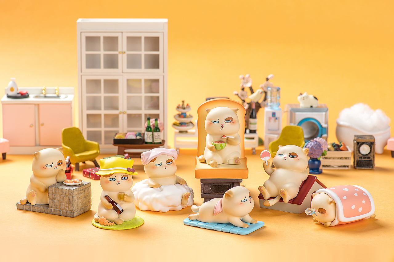 simontoys 哆哆福dudufy周末行程盲盒摆件