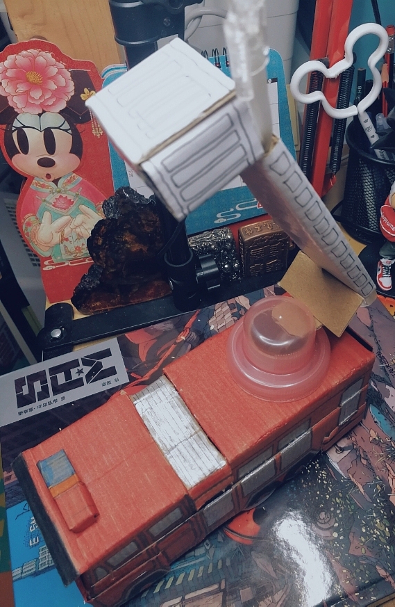 Blueblue要的手工《消防车》