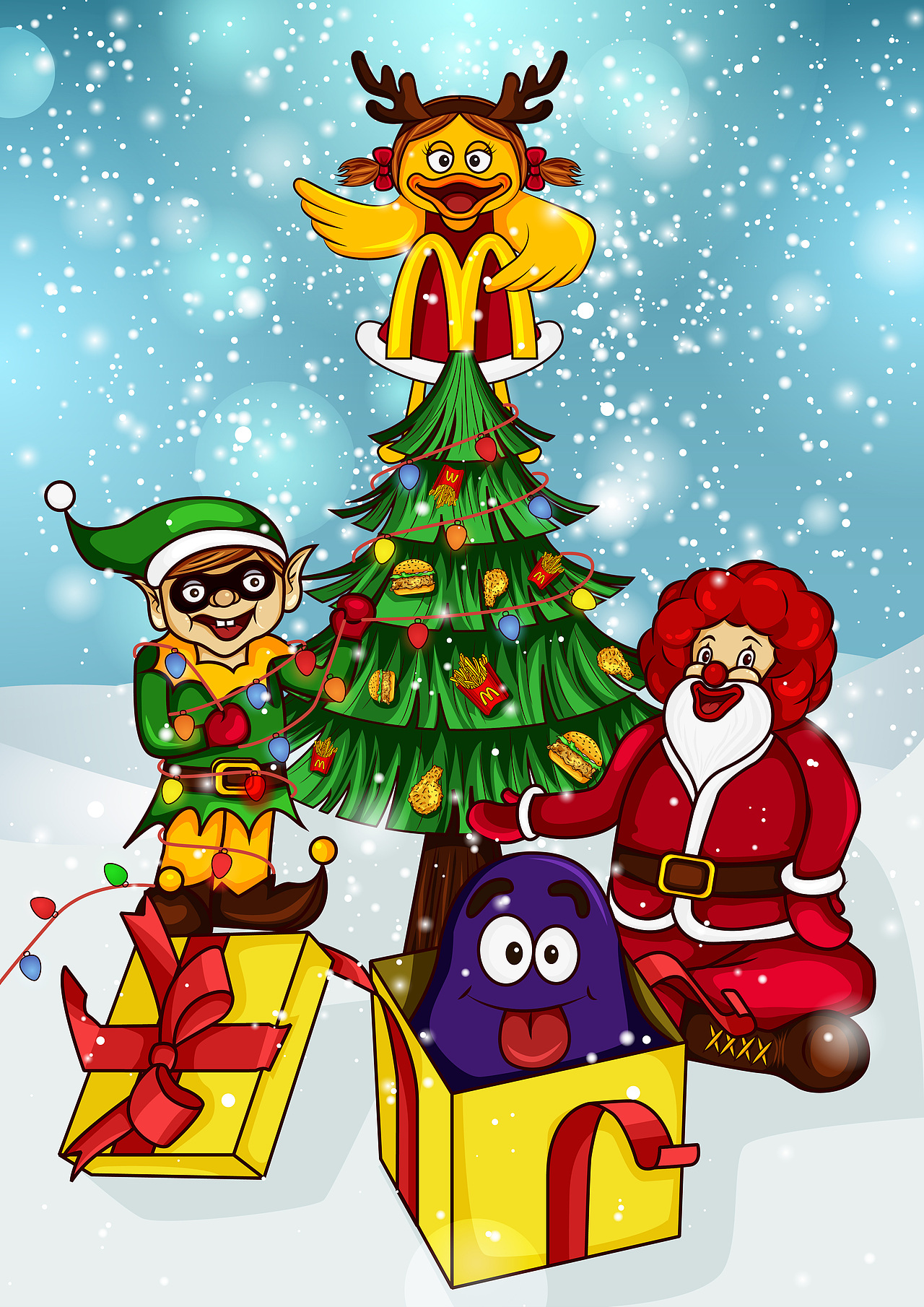 麦当劳之圣诞节