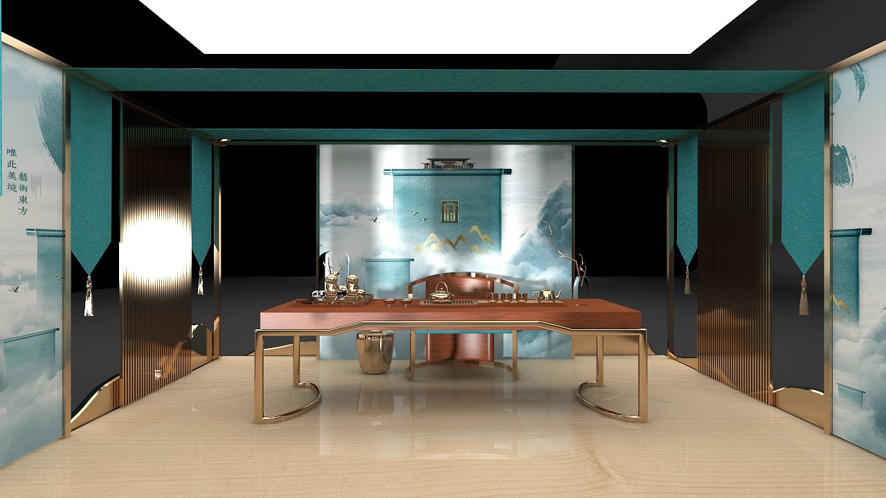 展位一个 很贵!:)