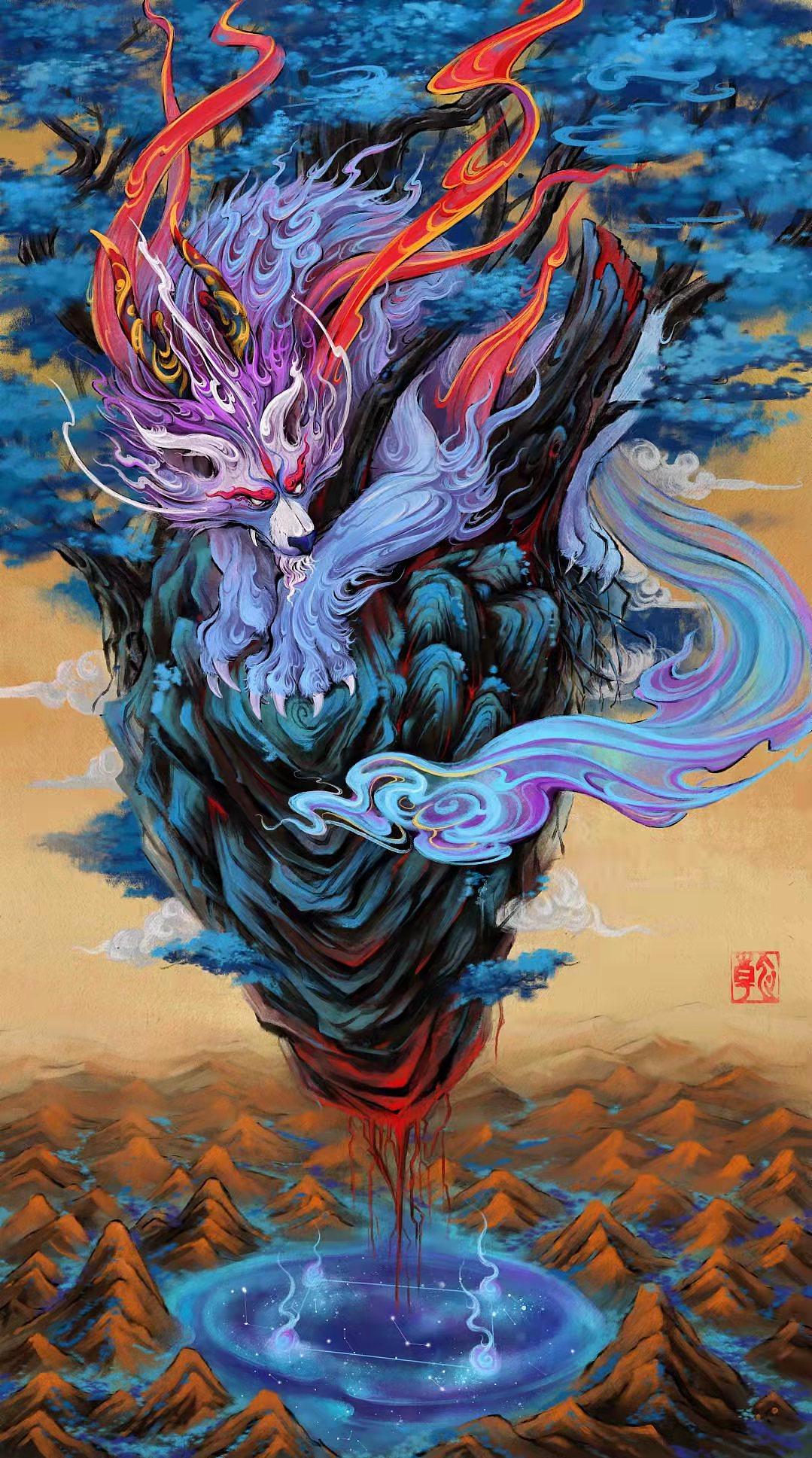 二十八星宿氐土貉亢金龙