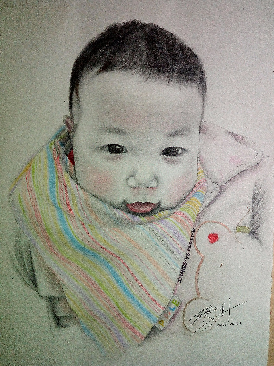 来两幅近期的作品