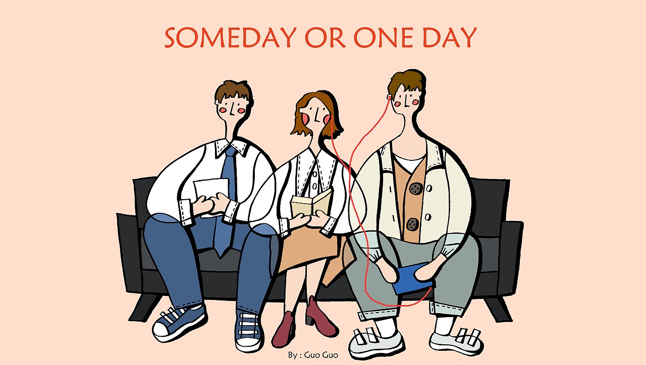 2019台剧『想见你』someday or one day（图ZMTk2MzAyMzk2） - 创作习作 - 站酷设计师扎麻花辫的GuoGuo原创素材 - 站酷ZCOOL