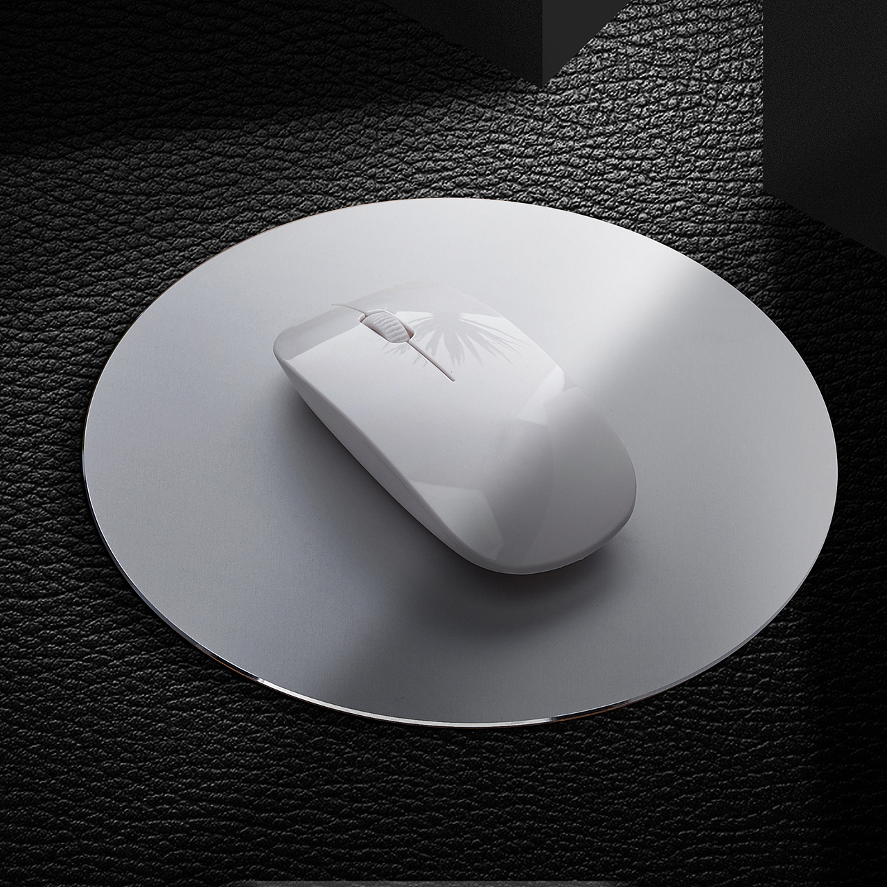 金属鼠标垫拍摄