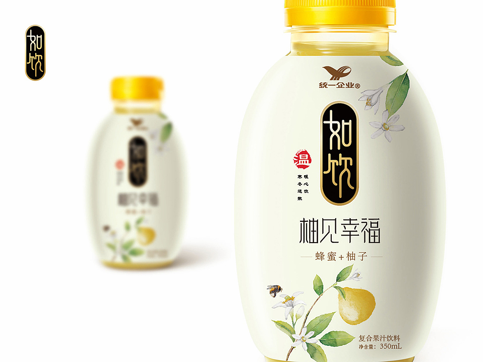 统一如饮蜂蜜柠檬饮品
