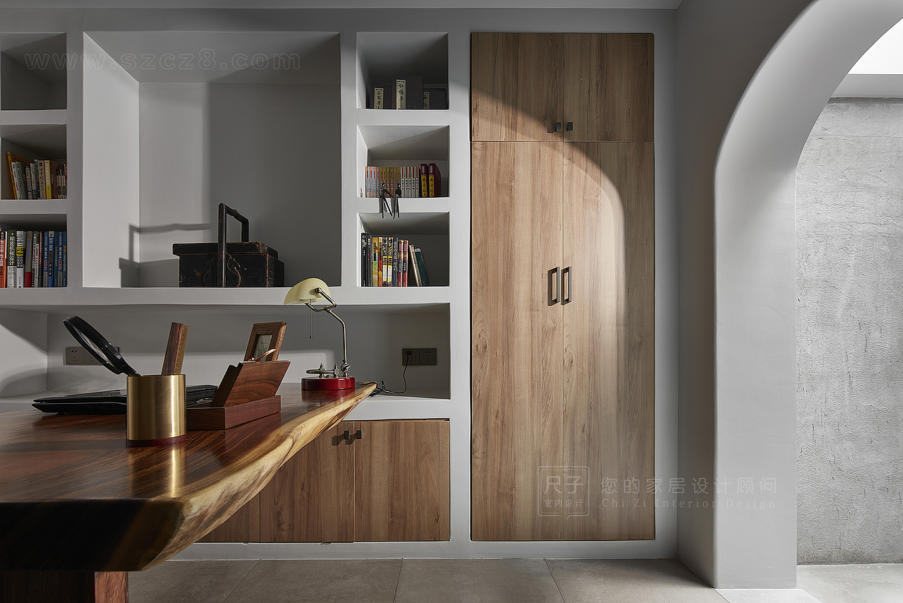 禅意工业风，侘寂之美（图ZMjExNjAyNzI0） - 家装设计 - 站酷设计师深圳尺子室内设计原创素材 - 站酷ZCOOL