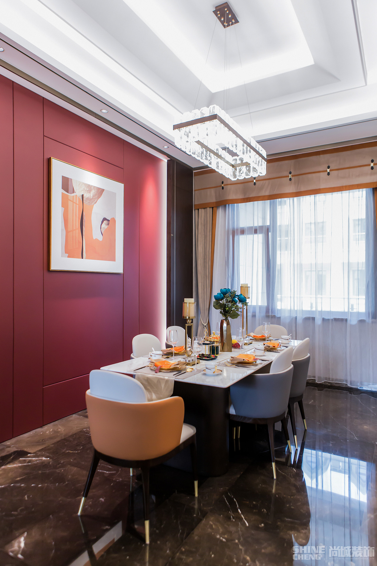 泰安西湖容郡小区别墅现代轻奢风格装修设计实景图（图ZMjIxMTkxNjI0） - 家装设计 - 站酷设计师泰安尚城装饰原创素材 - 站酷ZCOOL