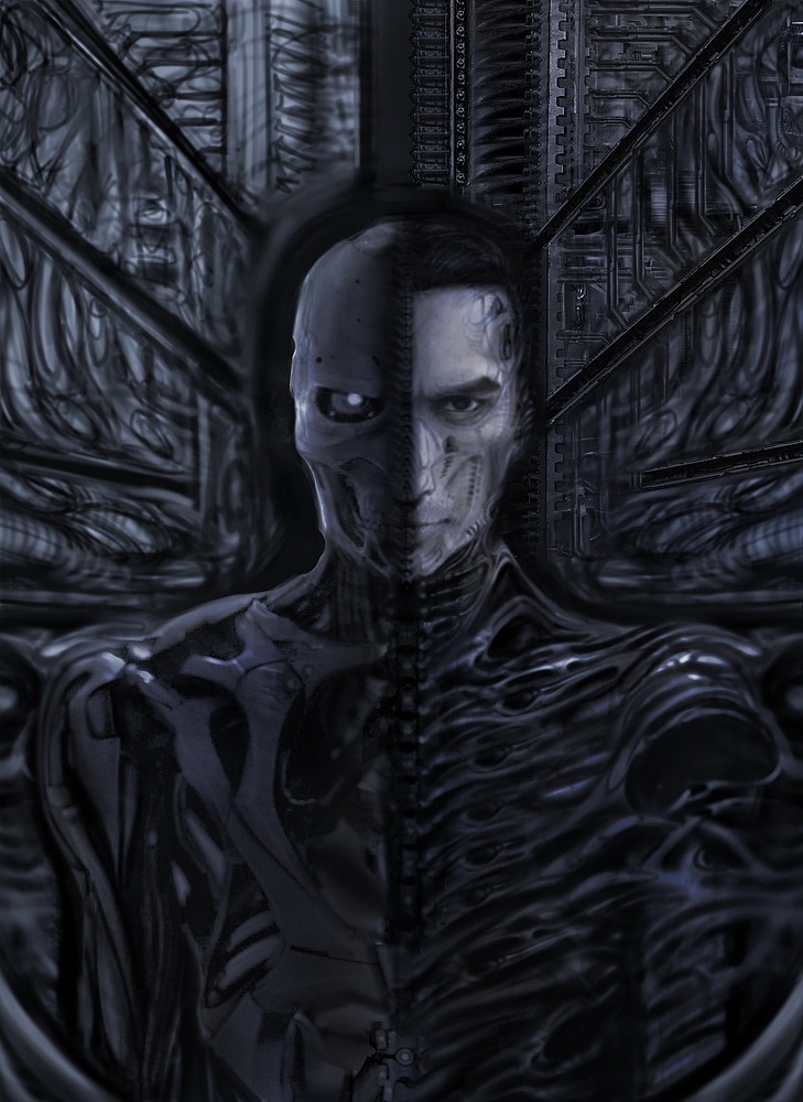 《终结者:黑暗命运》(暂译)-暗黑艺术同人海报