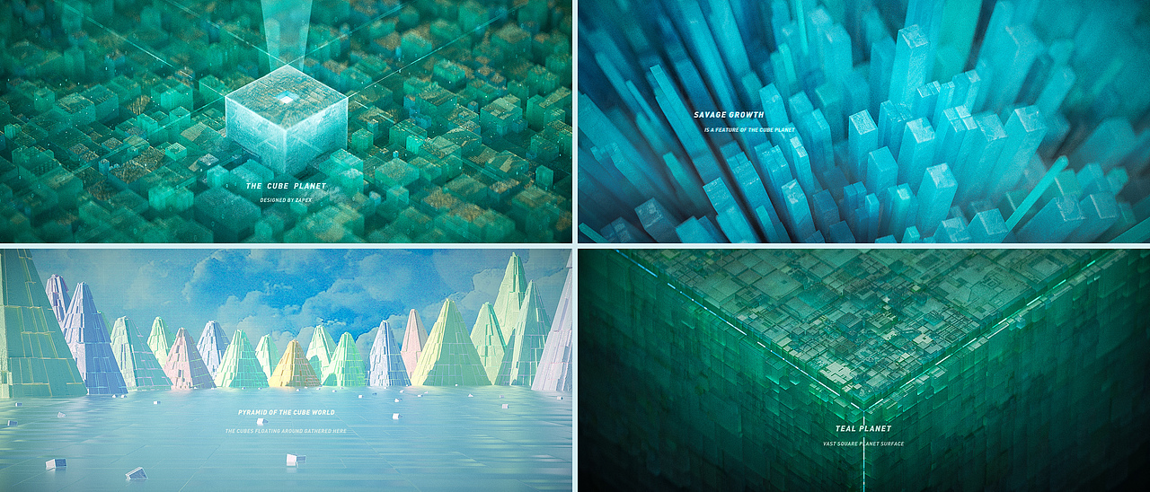 方块星球（CUBIC PLANET）（图ZMTkzNzgzMTY4） - 场景 - 站酷设计师ZAPEX98原创素材 - 站酷ZCOOL