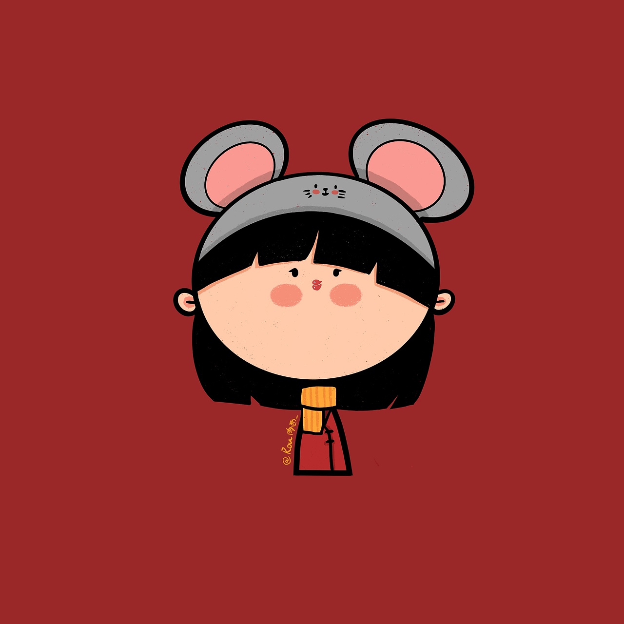 鼠年小头像合集