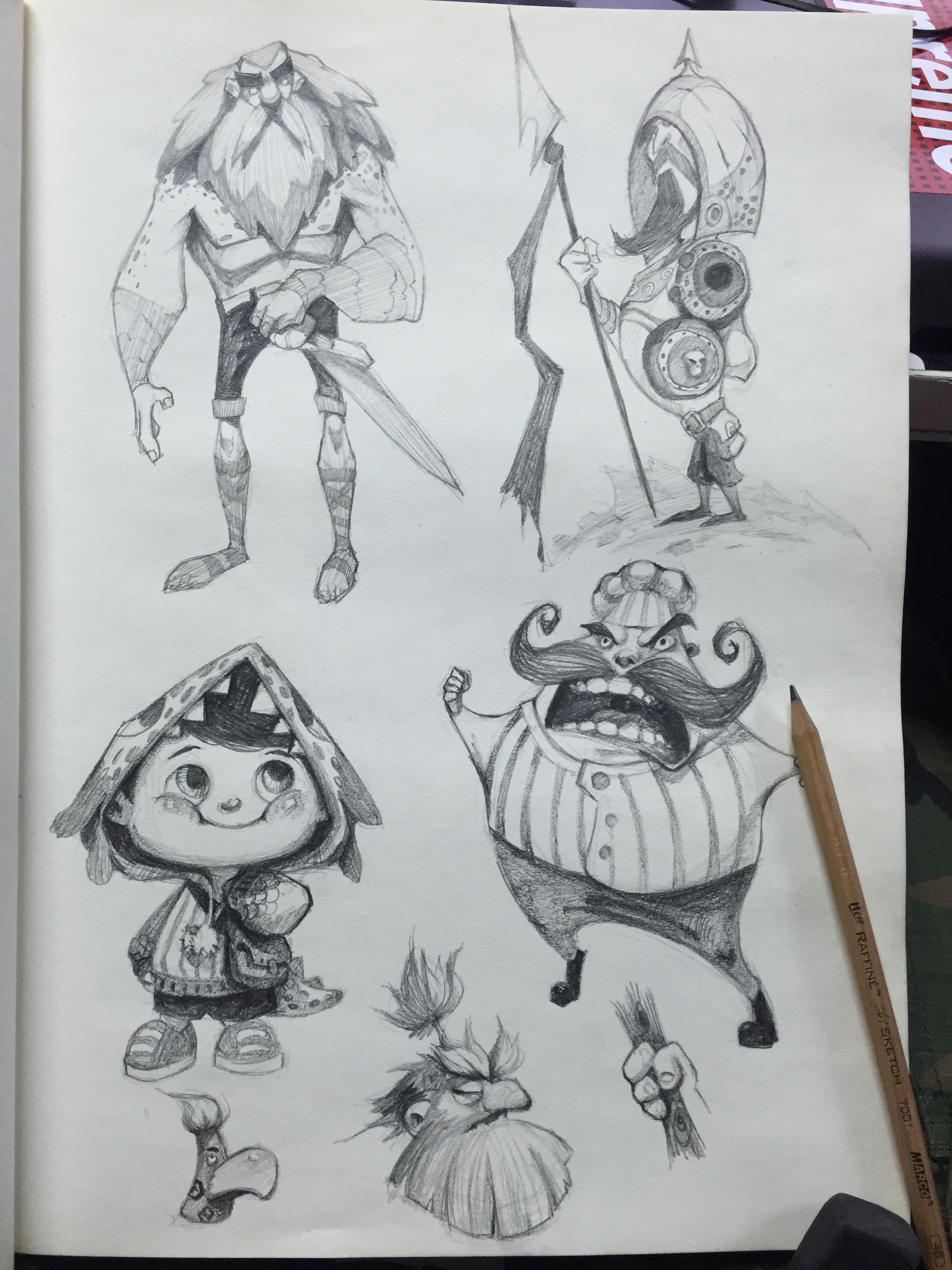 闲时手绘|插画|游戏原画|脸皮_seven - 原创作品 - 站酷 (zcool)