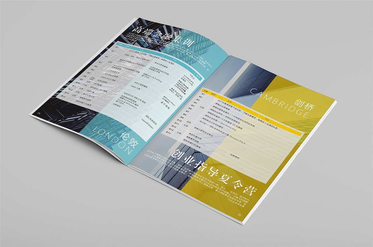 一套路程表画册