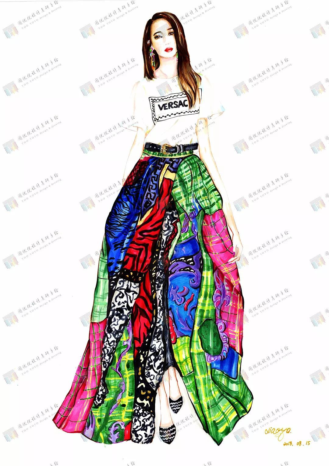 服装设计考研手绘 图优优设计 服装设计考研手绘辅导