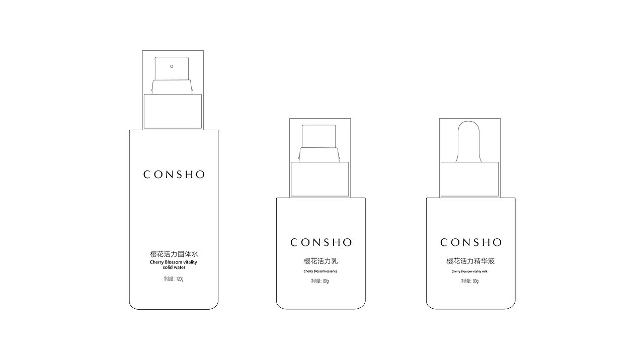 CONSHO樱花系列护肤礼盒