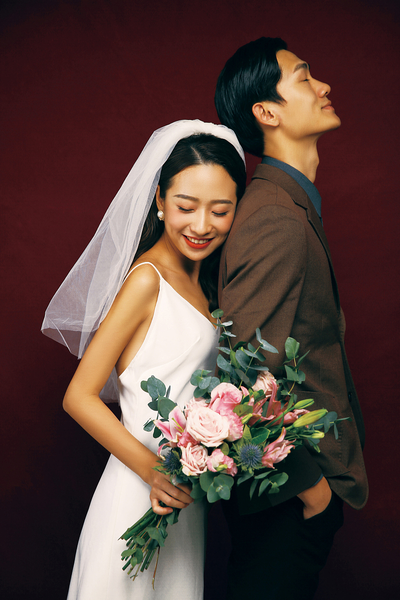 室内轻复古婚纱照 / 厦门